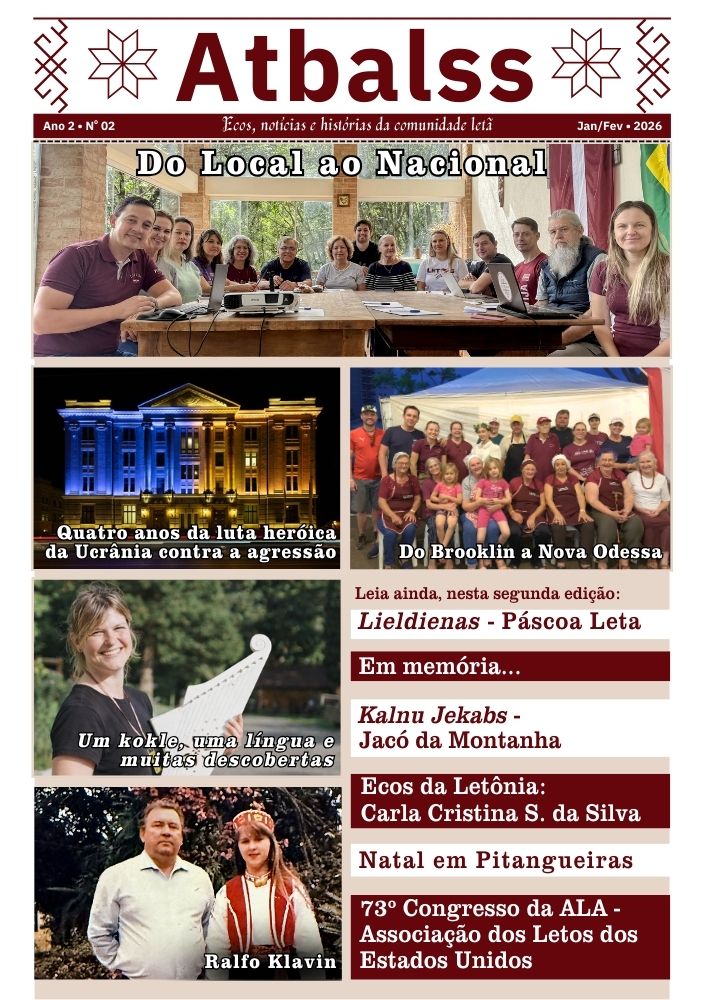 Capa da segunda edição do Atbalss